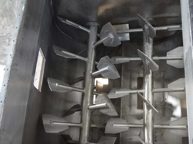 WZ系列無重力雙軸槳葉混合機(jī)